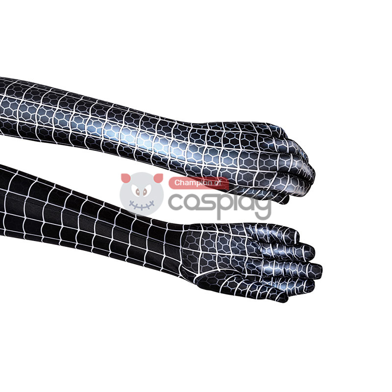 Spiderman Girls Jumpsuit Venom Spider Man Black Cat Woman Cosplay Costume