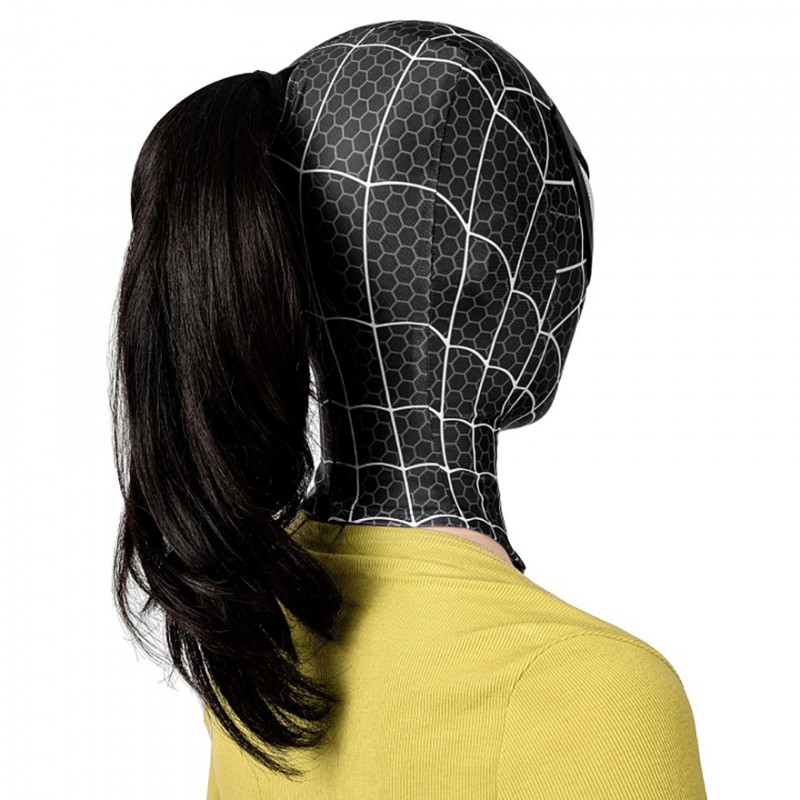 Spiderman Girls Jumpsuit Venom Spider Man Black Cat Woman Cosplay Costume