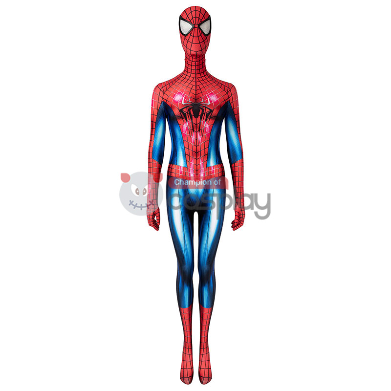 Female Spiderman Jumpsuit The Amazing Spider Man 2 Peter Parker Cosplay Costume