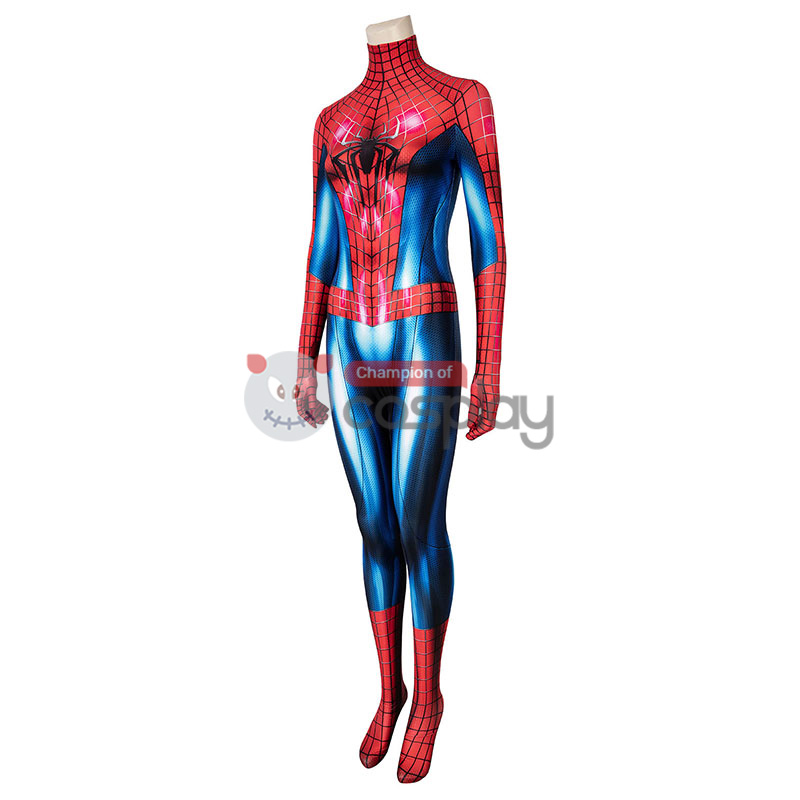 Female Spiderman Jumpsuit The Amazing Spider Man 2 Peter Parker Cosplay Costume