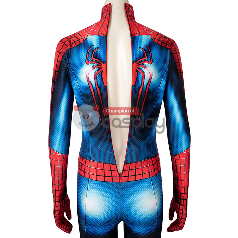 Female Spiderman Jumpsuit The Amazing Spider Man 2 Peter Parker Cosplay ...