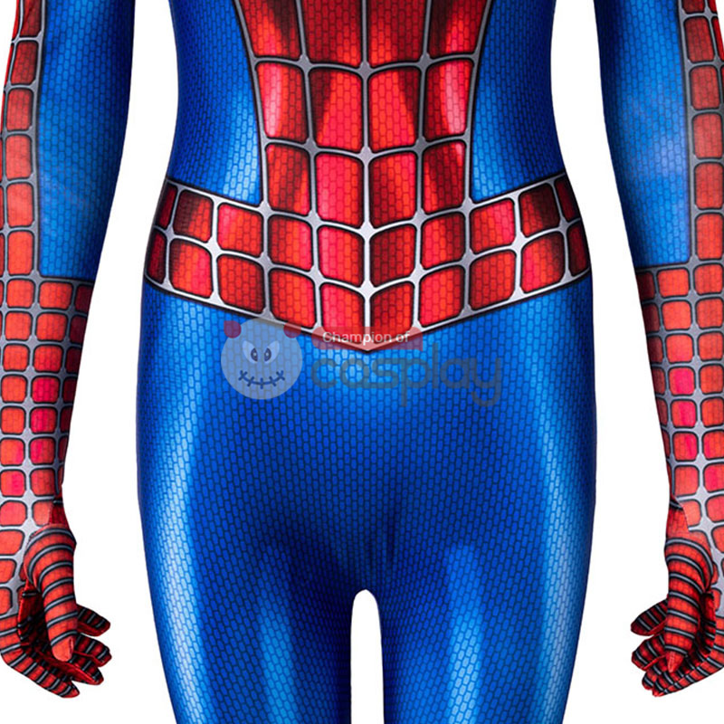 Female Spiderman Tobey Maguire Jumpsuit Spider Man Cosplay Suit