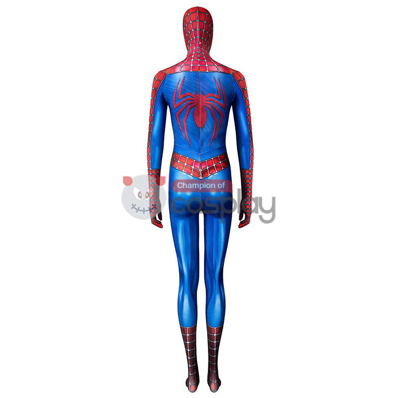 Female Spiderman Tobey Maguire Jumpsuit Spider Man Cosplay Suit