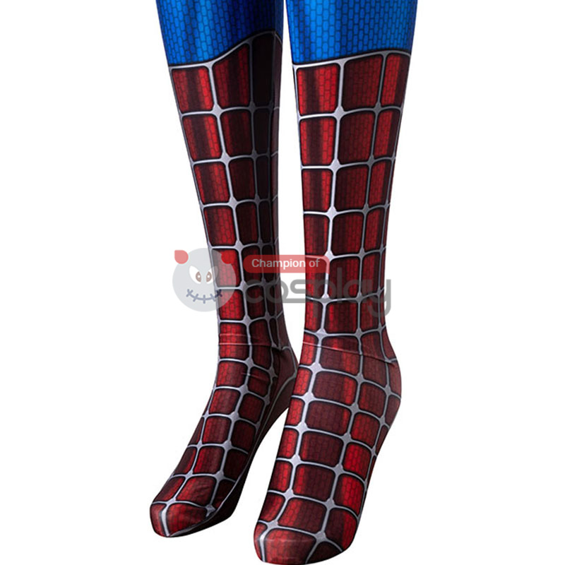 Female Spiderman Tobey Maguire Jumpsuit Spider Man Cosplay Suit