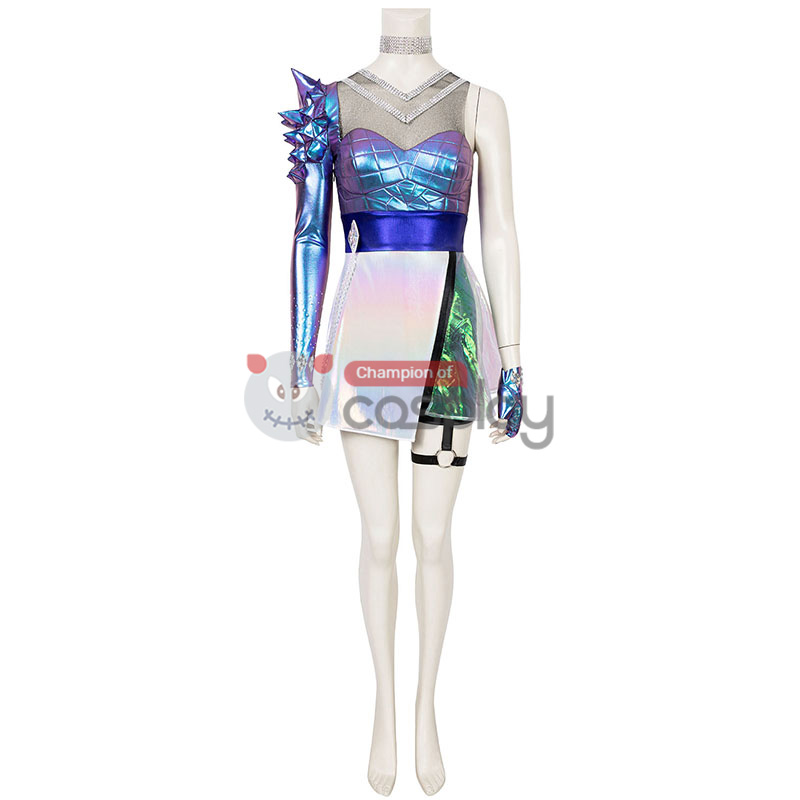 League Of Legends 2020 LOL KDA All Out Ahri Cosplay Costume