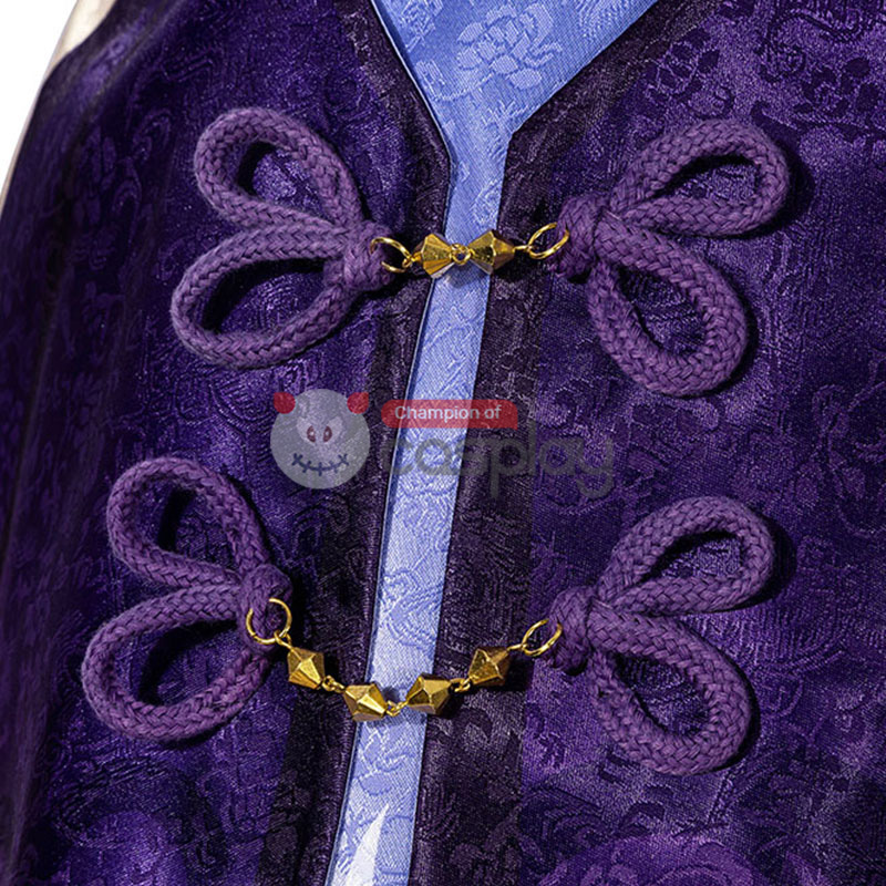 Genshin Impact Cosplay Suit Keqing Costume