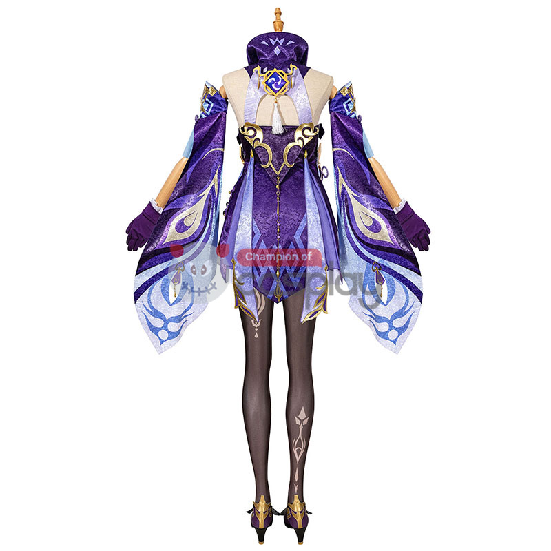 Genshin Impact Cosplay Suit Keqing Costume