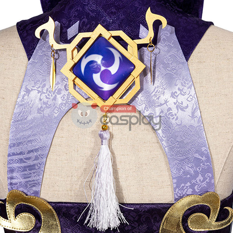 Genshin Impact Cosplay Suit Keqing Costume