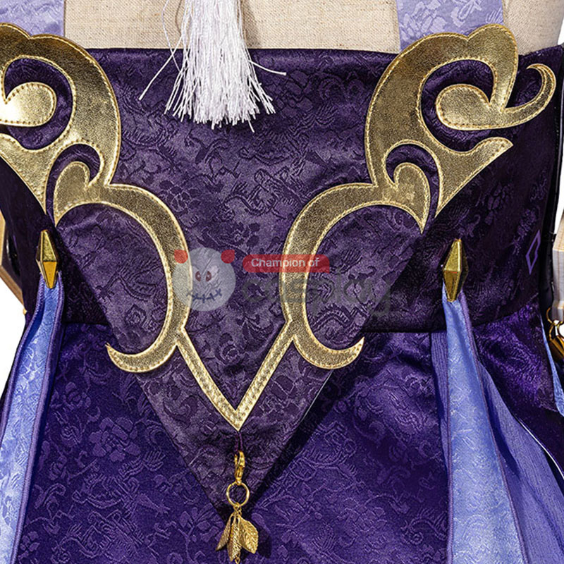 Genshin Impact Cosplay Suit Keqing Costume
