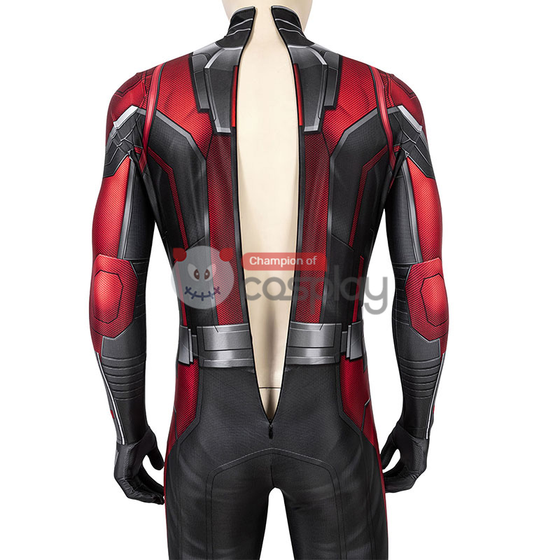 Ant-Man And The Wasp Scott Lang Cosplay Costume Ant Man Jumpsuit
