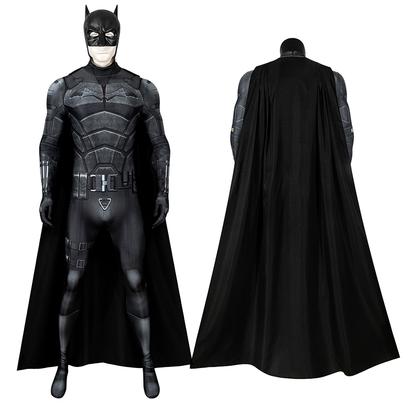 Robert Pattinson Jumpsuit 2022 Movie Bruce Cosplay Costume