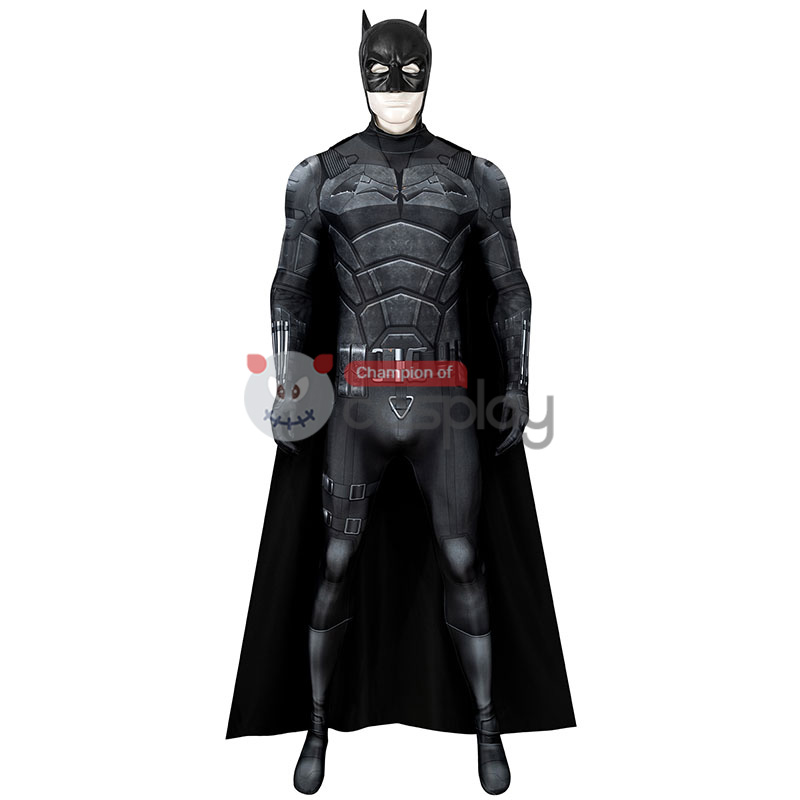 Robert Pattinson Jumpsuit 2022 Movie Bruce Wayne Cosplay Costume
