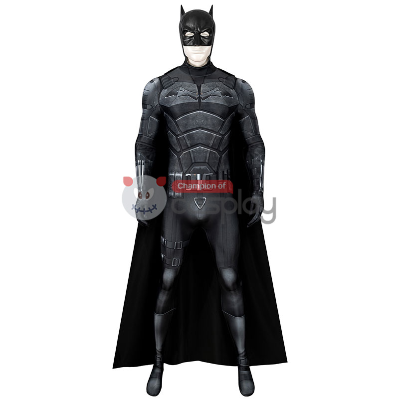 Robert Pattinson Jumpsuit 2022 Movie Bruce Cosplay Costume