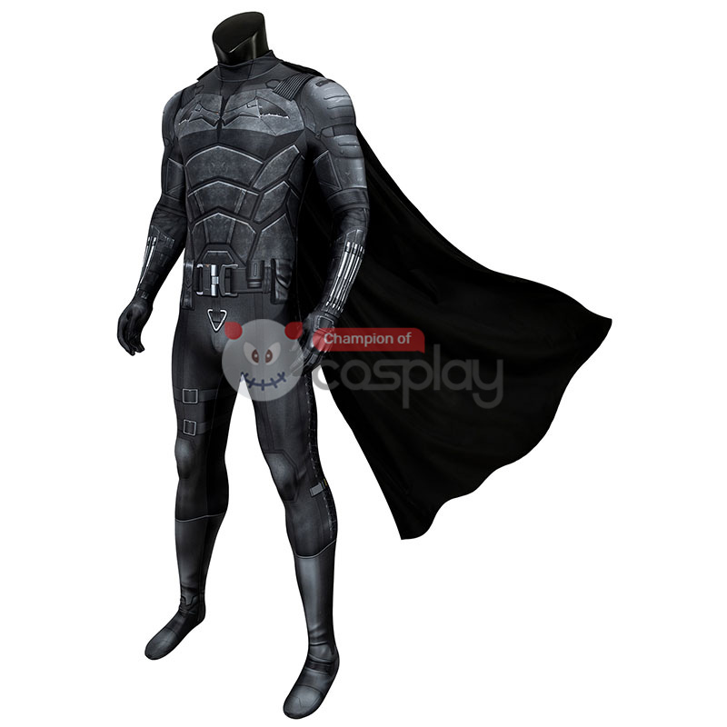 Robert Pattinson Jumpsuit 2022 Movie Bruce Cosplay Costume
