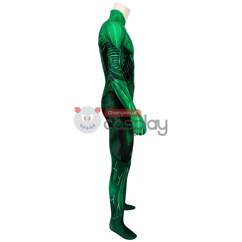 Hal Jordan Green Jumpsuit Cosplay Costume