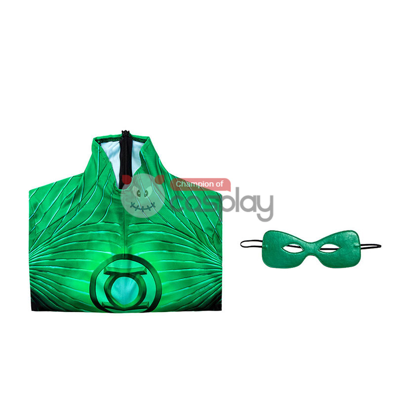 Hal Jordan Green Jumpsuit Cosplay Costume