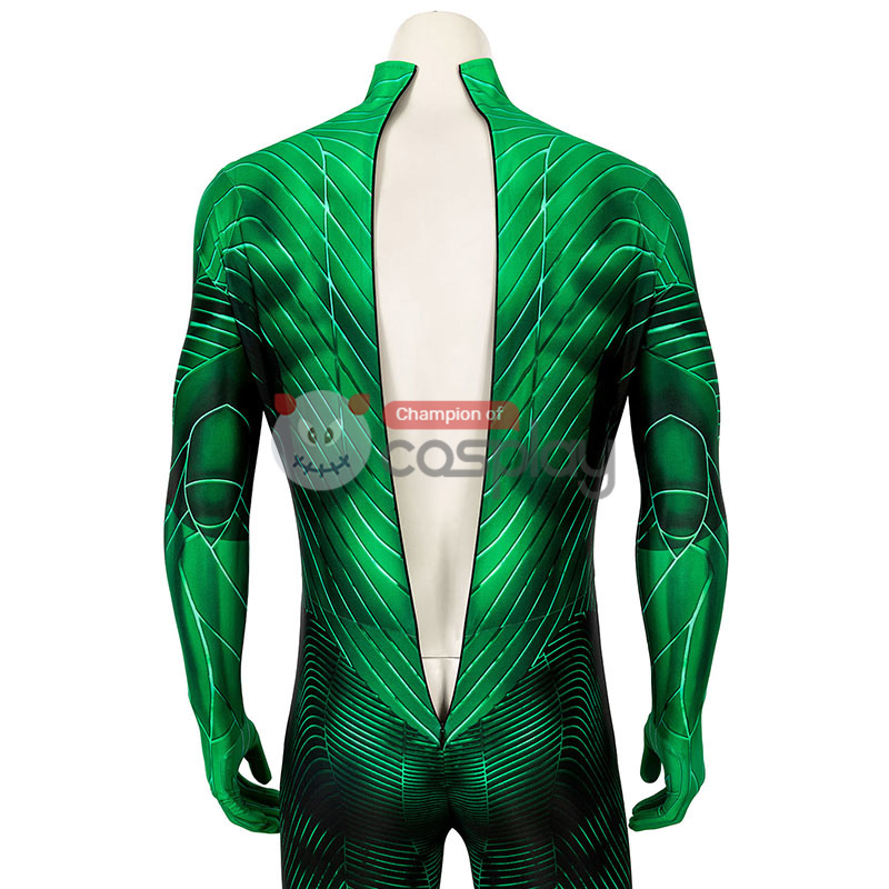 Hal Jordan Green Jumpsuit Cosplay Costume
