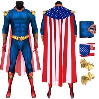 The Boys Cosplay Suit The Homelander Jumpsuit Costume for Adult