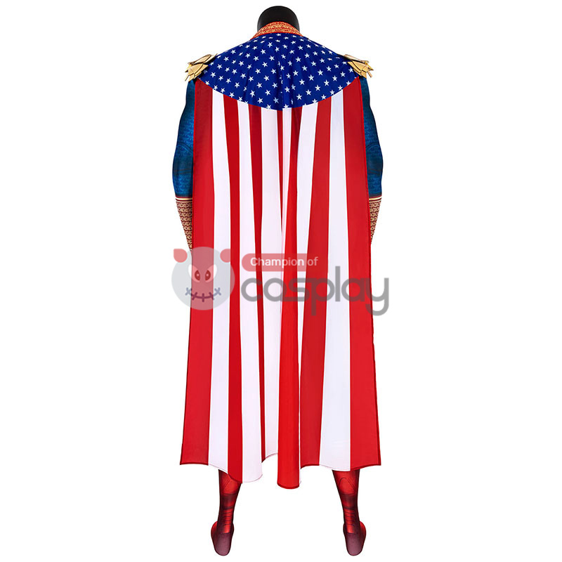 The Boys Cosplay Suit The Homelander Jumpsuit Costume for Adult