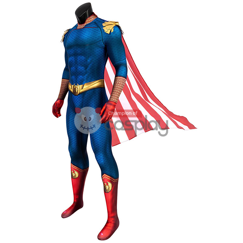 The Boys Cosplay Suit The Homelander Jumpsuit Costume for Adult