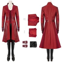 Captain America 3 Civil War Wanda Maximoff Cosplay Suit Scarlet Witch Costume