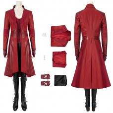 Captain America 3 Civil War Wanda Maximoff Cosplay Suit Scarlet Witch Costume