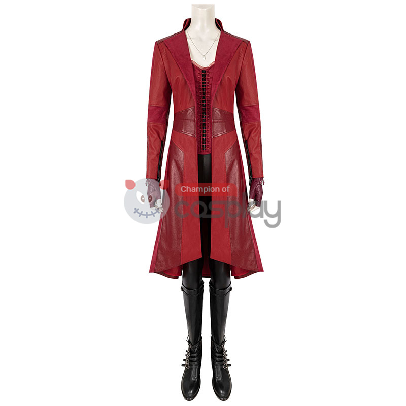 Captain America 3 Civil War Wanda Maximoff Cosplay Suit Scarlet Witch Costume
