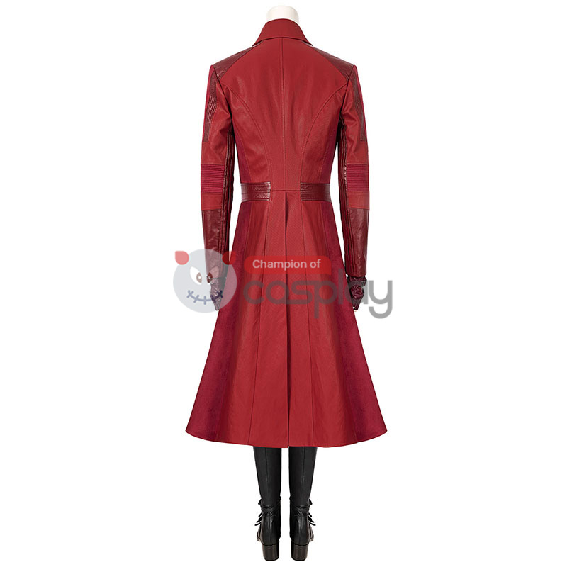 Captain America 3 Civil War Wanda Maximoff Cosplay Suit Scarlet Witch Costume