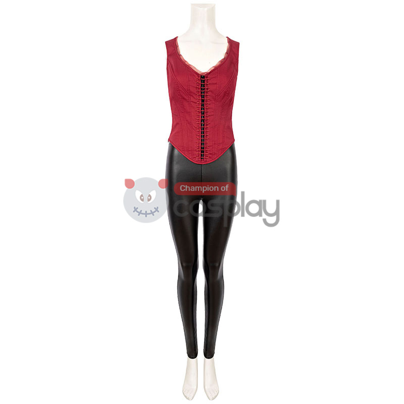 Captain America 3 Civil War Wanda Maximoff Cosplay Suit Scarlet Witch Costume