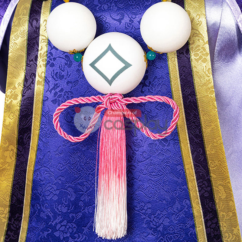 Genshin Impact Cosplay Suit Qiqi Costume Top Level