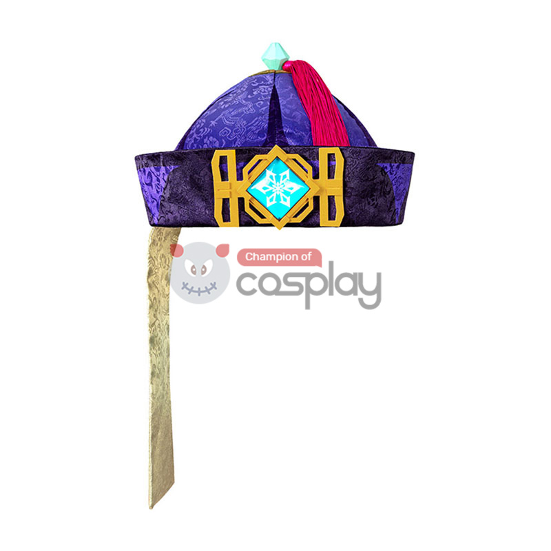 Genshin Impact Cosplay Suit Qiqi Costume Top Level