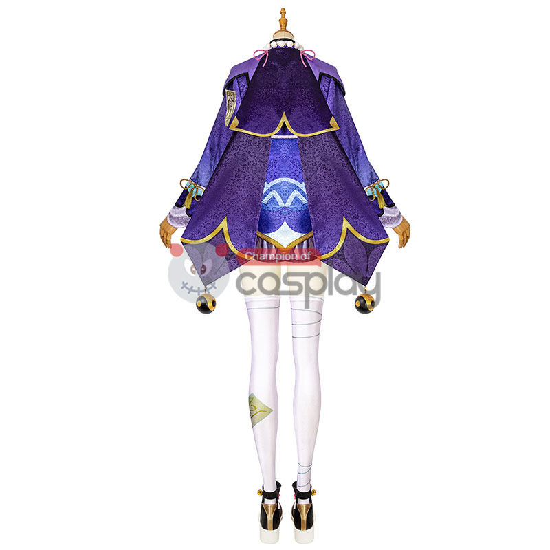 Genshin Impact Cosplay Suit Qiqi Costume Top Level