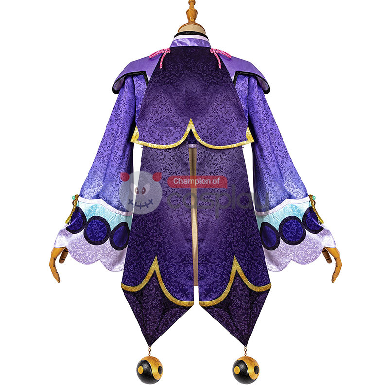 Genshin Impact Cosplay Suit Qiqi Costume Top Level