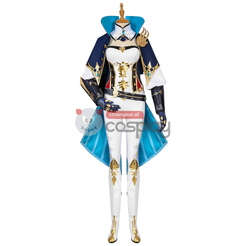 Genshin Impact Jean Gunnhildr Cosplay Costume