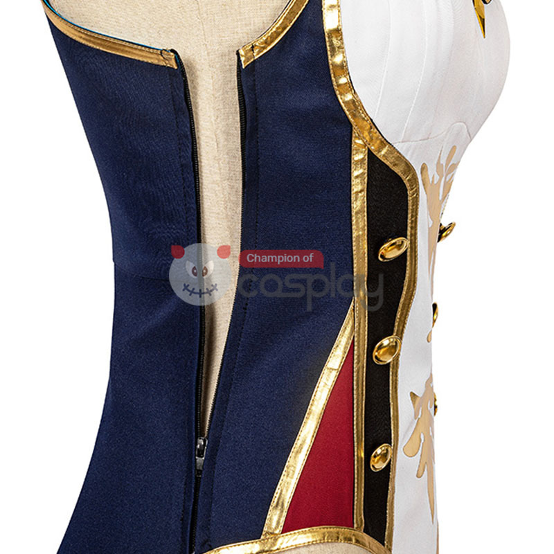Genshin Impact Jean Gunnhildr Cosplay Costume