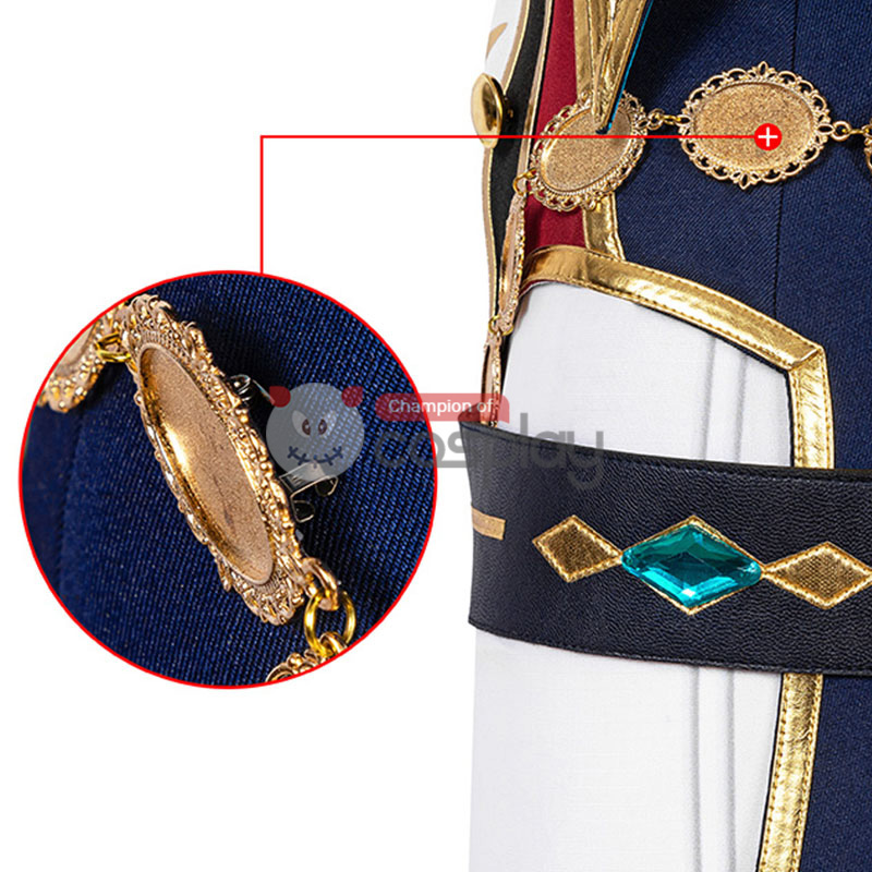 Genshin Impact Jean Gunnhildr Cosplay Costume