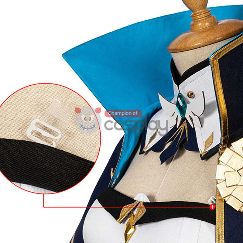Genshin Impact Jean Gunnhildr Cosplay Costume