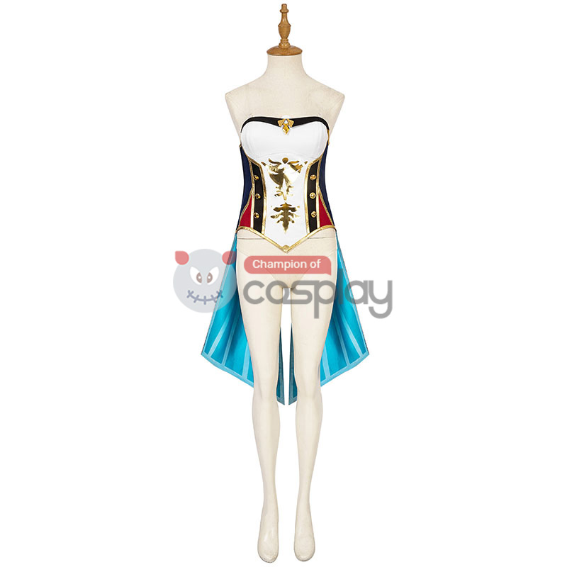 Genshin Impact Jean Gunnhildr Cosplay Costume