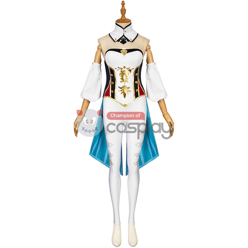Genshin Impact Jean Gunnhildr Cosplay Costume