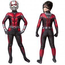 Kids Ant-Man and the Wasp Trailer Cosplay Costume Ant Man Jumpsuit