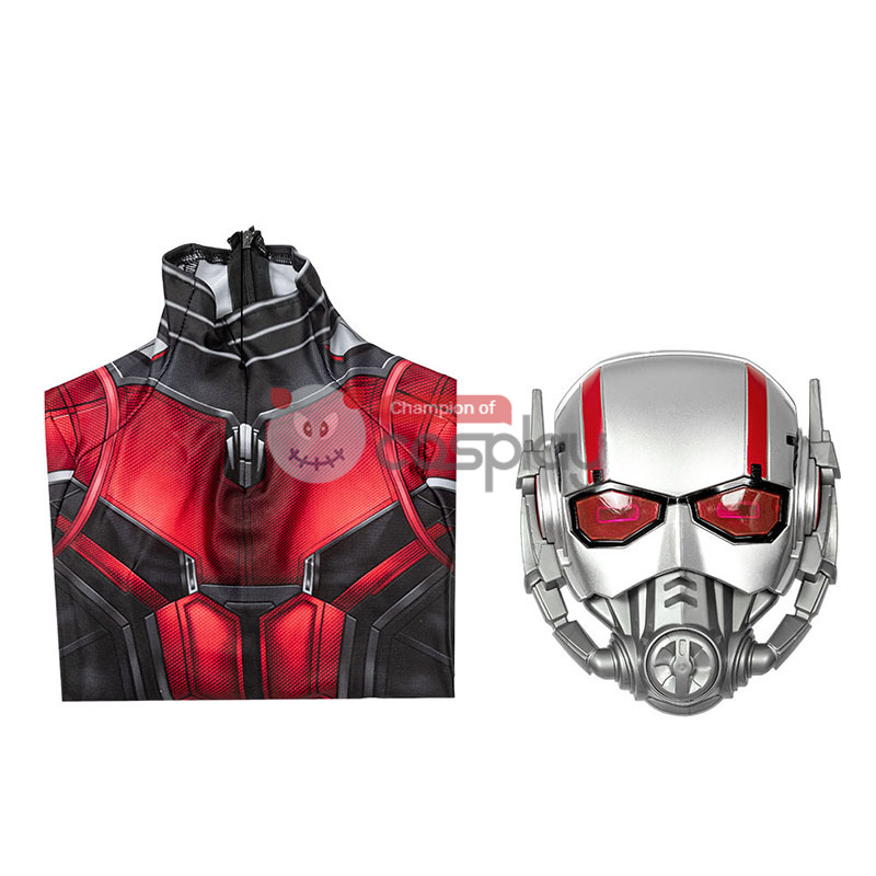 Kids Ant-Man and the Wasp Trailer Cosplay Costume Ant Man Jumpsuit