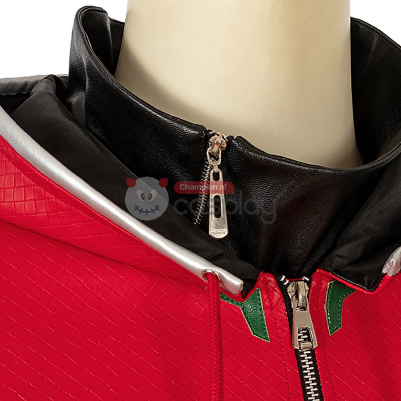 Knights Robin Red Costume Tim Drake Cosplay Richard Suit