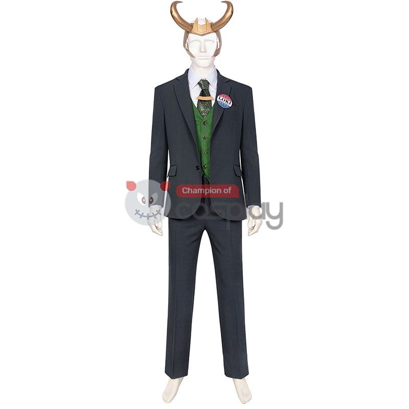 Loki Costume 2021 New Thor Ragnarok Loki Cosplay Suit