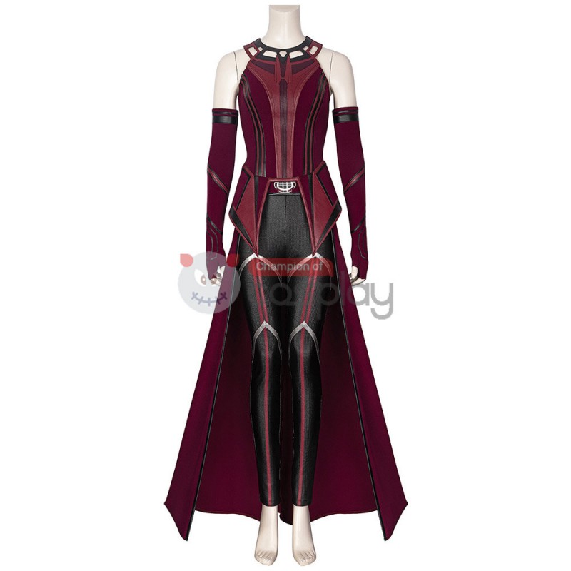 Clearance Sale - Ready To Ship 2021 Wanda Costume WandaVision New Cosplay Wanda Maximoff Scarlet Witch Suit
