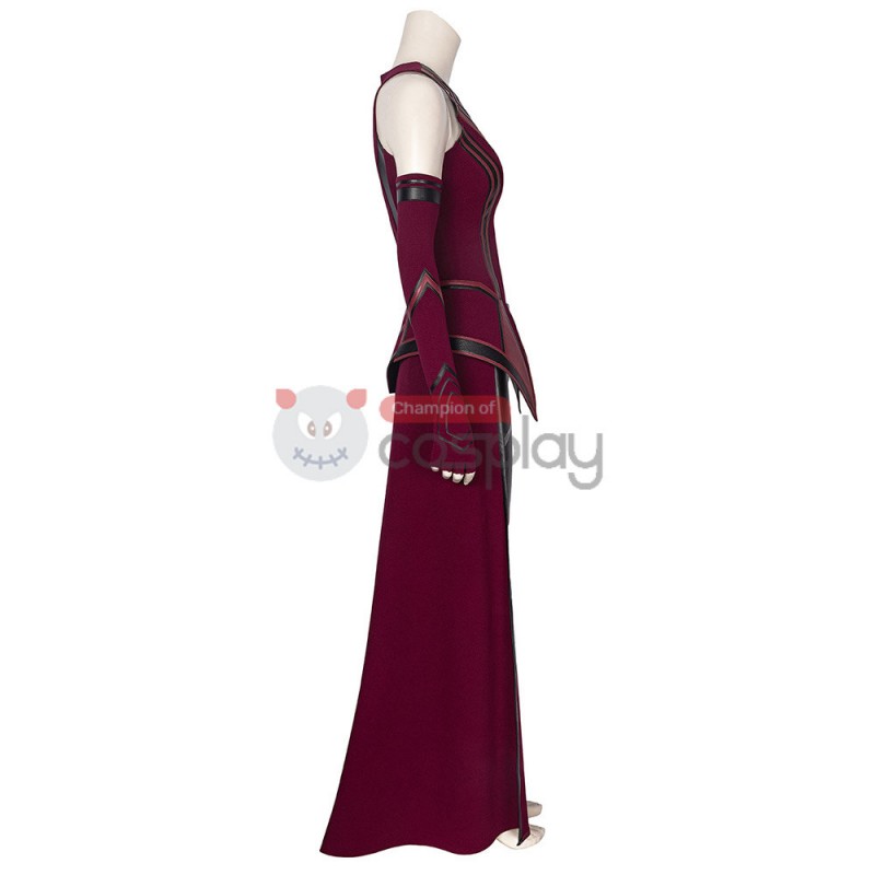 Ready To Ship 2021 Wanda Costume WandaVision New Cosplay Wanda Maximoff Scarlet Witch Suit