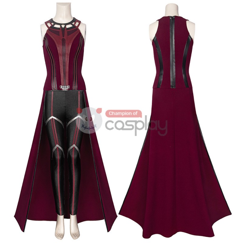 Ready To Ship 2021 Wanda Costume WandaVision New Cosplay Wanda Maximoff Scarlet Witch Suit