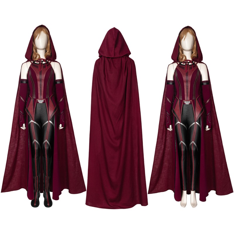 2021 Wanda Costume WandaVision New Cosplay Wanda Maximoff Scarlet Witch Suit