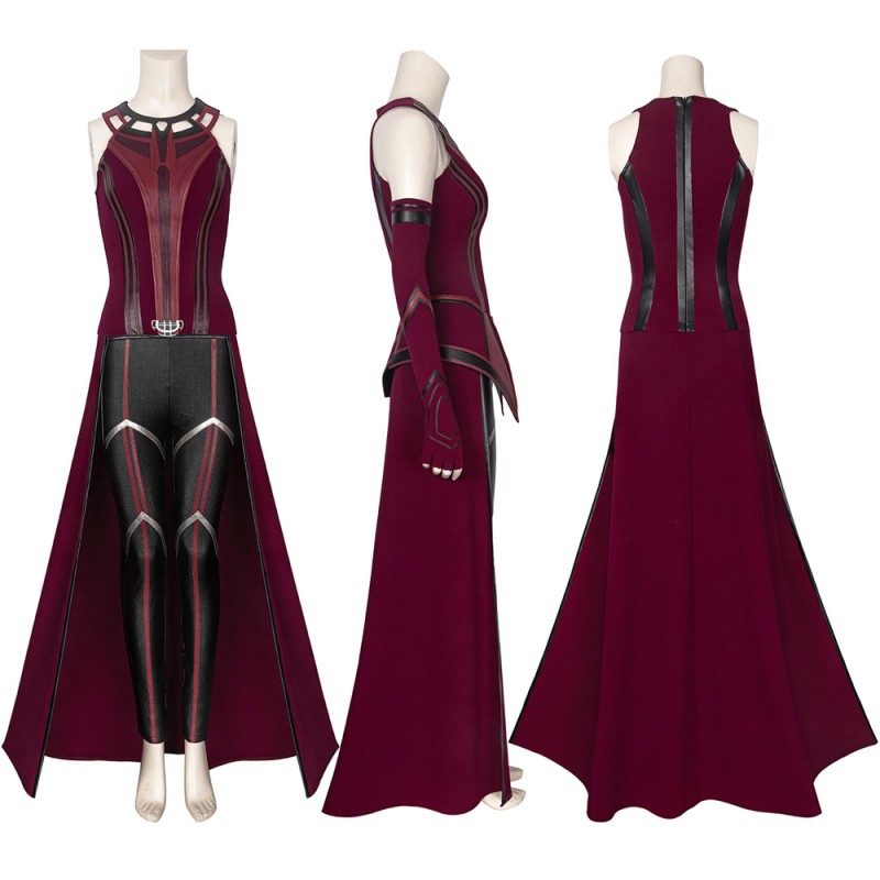 2021 Wanda Costume WandaVision New Cosplay Wanda Maximoff Scarlet Witch Suit