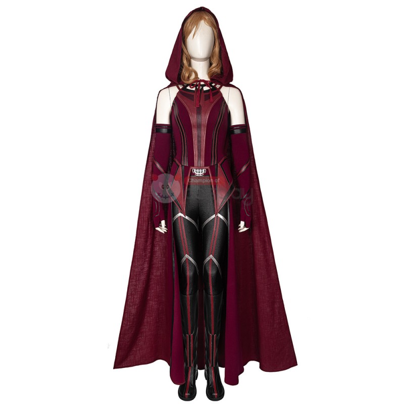 2021 Wanda Costume WandaVision New Cosplay Wanda Maximoff Scarlet Witch Suit
