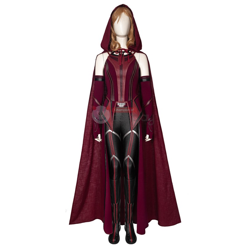 Ready To Ship 2021 Wanda Costume WandaVision New Cosplay Wanda Maximoff Scarlet Witch Suit